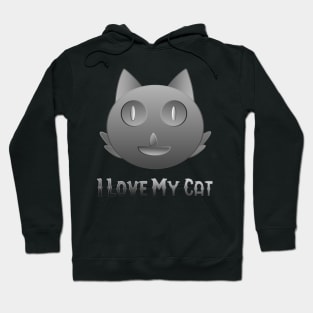 I Love My Cat Hoodie